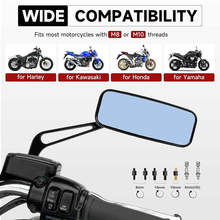 Harley-Davidson フレイムデザインミラー 楽天市場】【スピード出荷】バイク ミラー フレイム ブラック